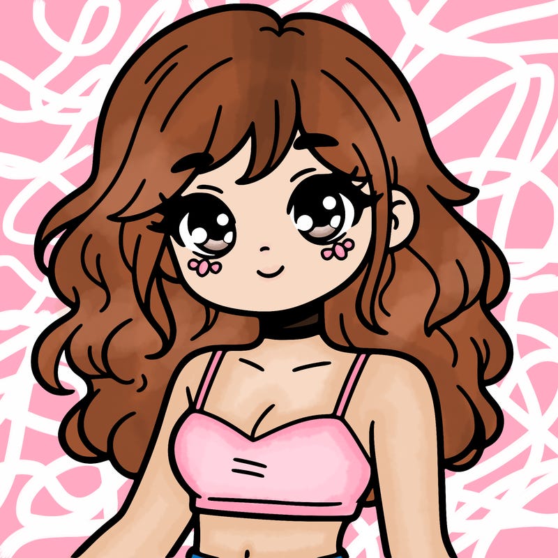 girl in a cute crop top