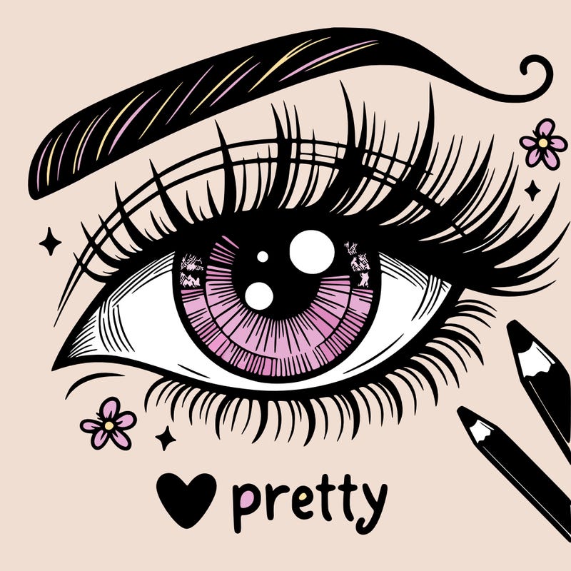 pretty eye