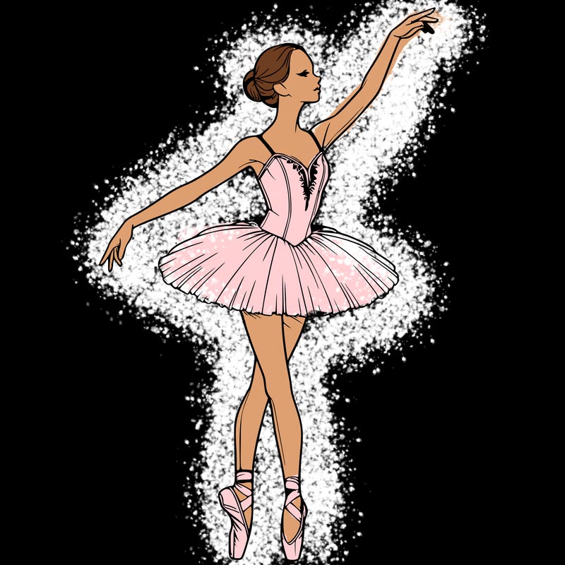 realistic ballerina