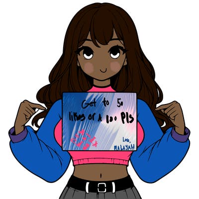girl holding a blank sign in a long sleeve crop top