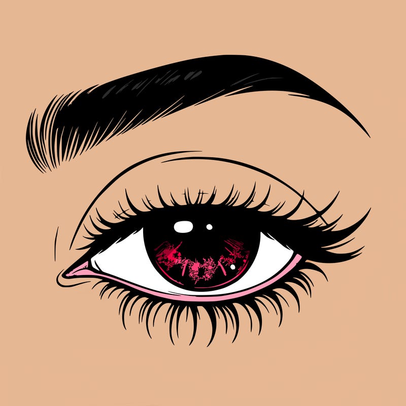 eye closed realistic