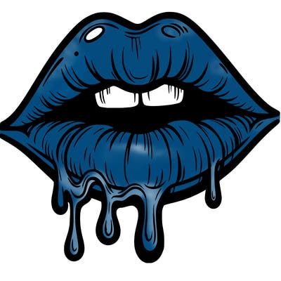 lips that look realistic and drip