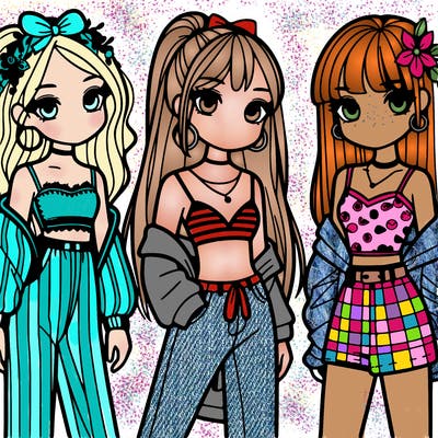 girls with fashion