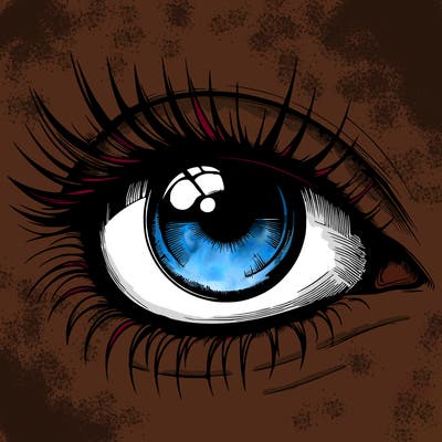 realistic eye