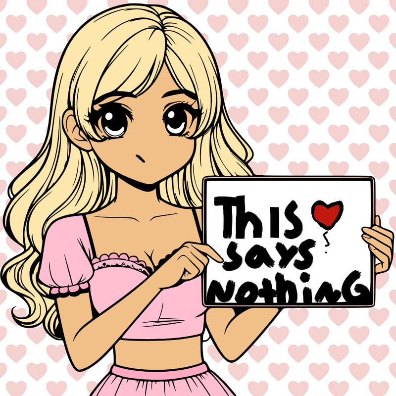 realistic pretty girl holding blank sign