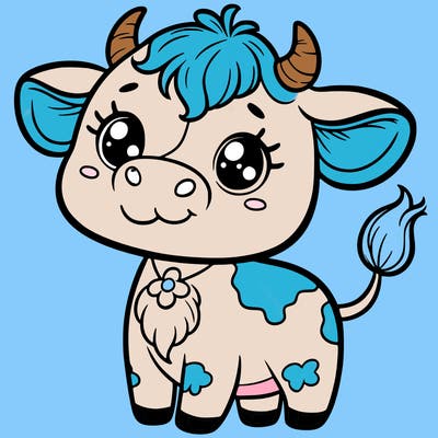 cute cow
