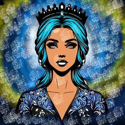 realistic beautiful queen