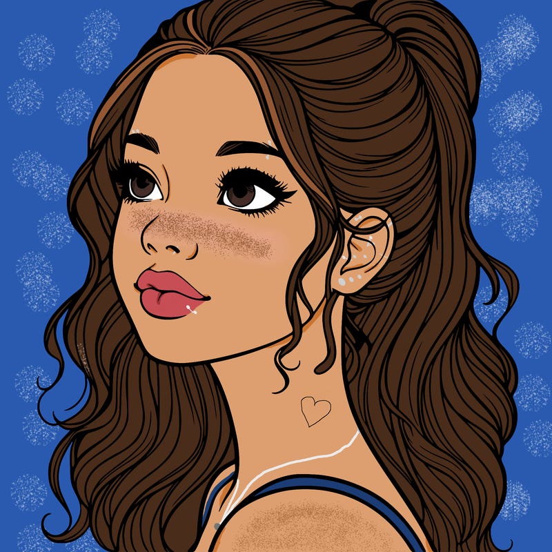 beautiful realistic girl