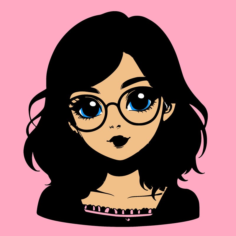 girl with auburn hair and brown eyes, realistic, shy, glasses