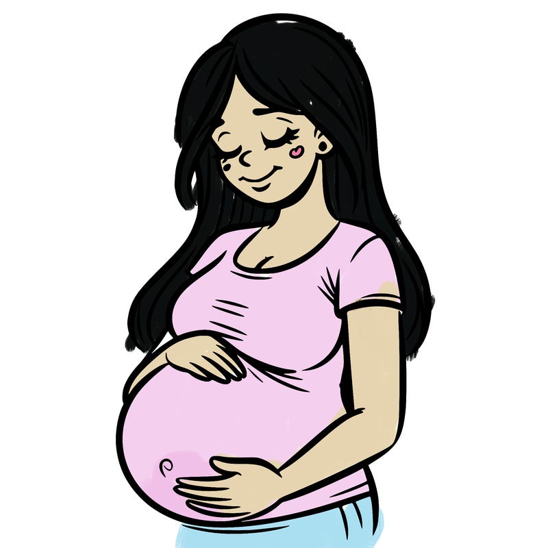pregnant woman