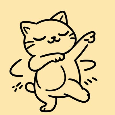 cat dancing
