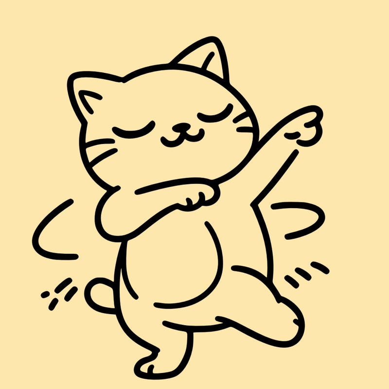 cat dancing