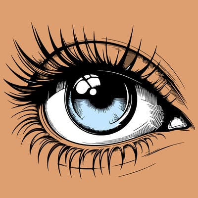 realistic eye