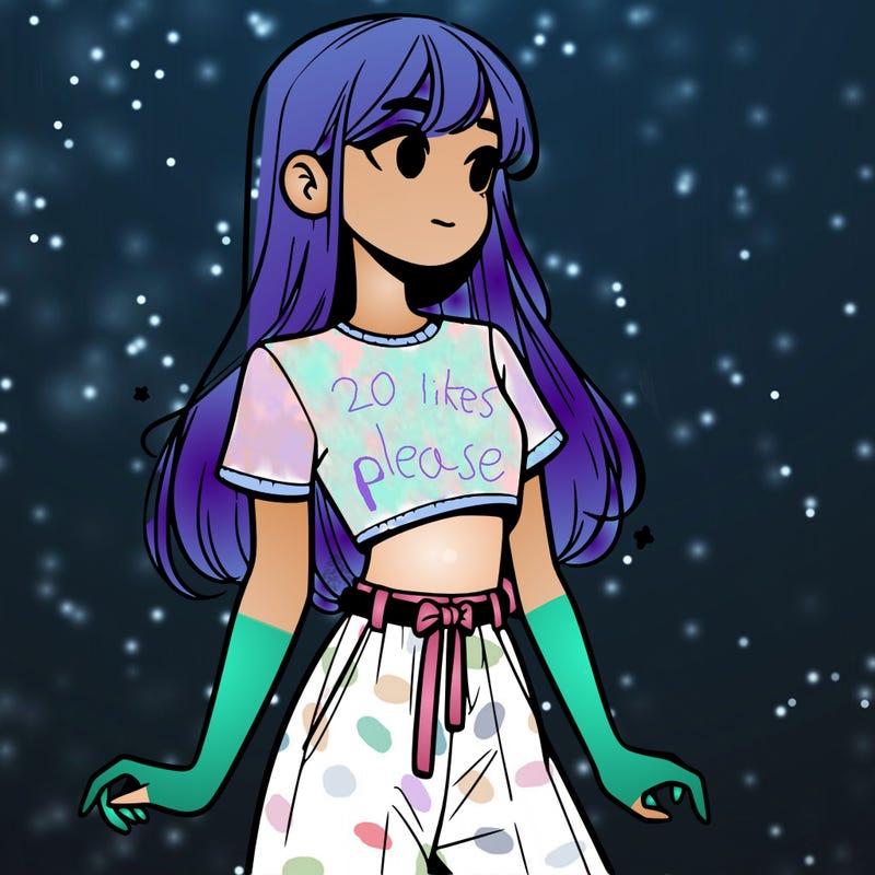 girl in a cute crop top