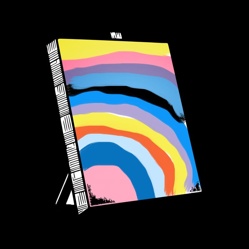 blank canvas realistic