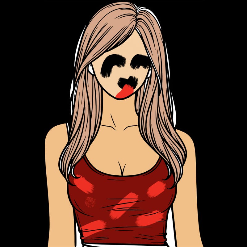 girl in tanktop realistic