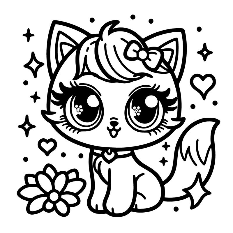 pretty cat girl
