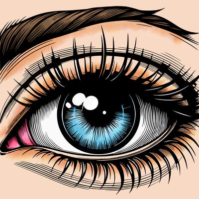 realistic eye