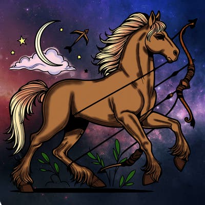 realistic sagittarius