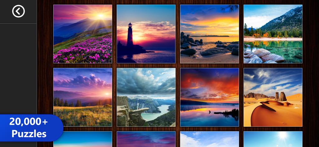 Jigsaw Puzzles Epic - A selection of HD nature and landscape jigsaw puzzles from the gallery of 20,000 available puzzles.