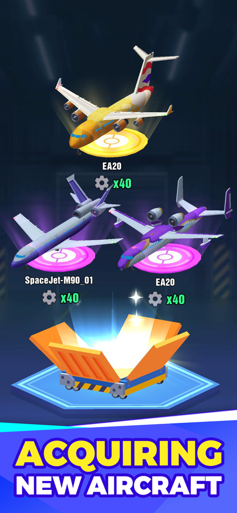 Idle Airport Empire Tycoon - Adquiriendo nuevos aviones y equipos de mejora en Idle Airport Empire Tycoon