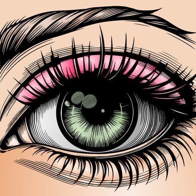 realistic eye