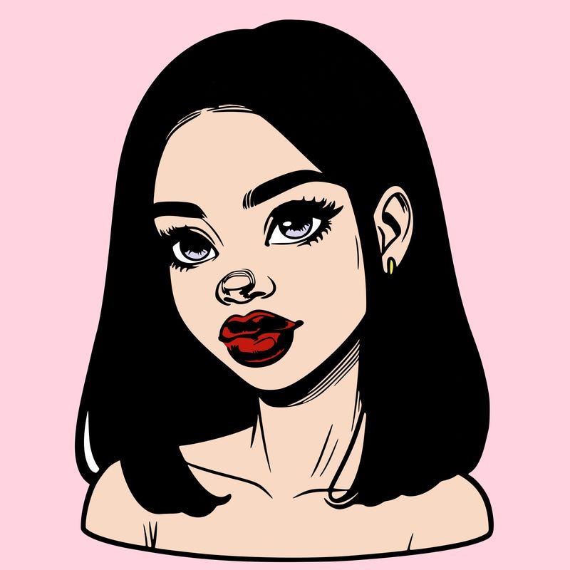 realistic black girl