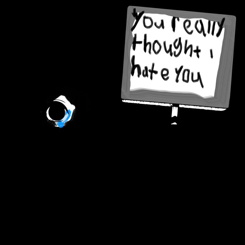 realistic girl holding up a sign