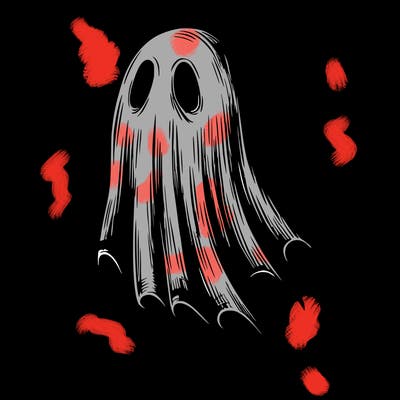 realistic creepy ghost