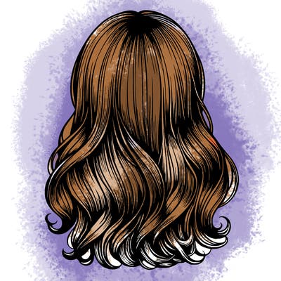 hair relistic  girl