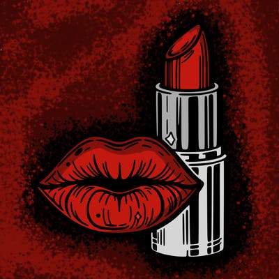lips and lipstick
