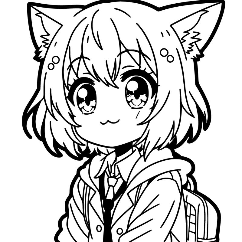anime cat