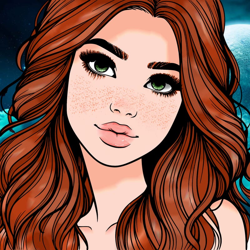 beautiful realistic girl