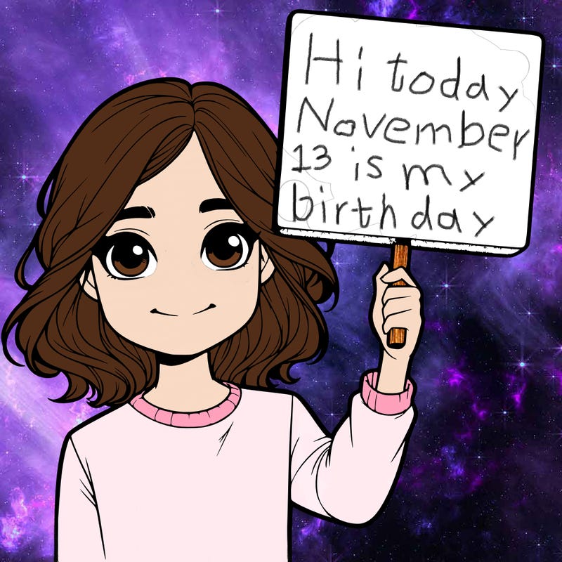 realistic girl holding up a sign