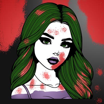 realistic girl.