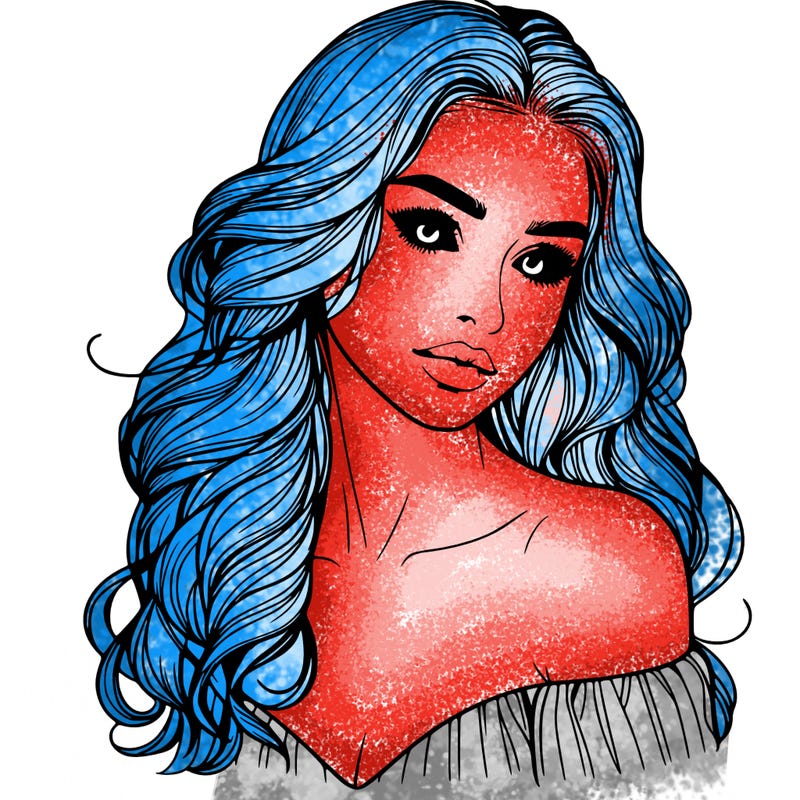 beautiful realistic girl