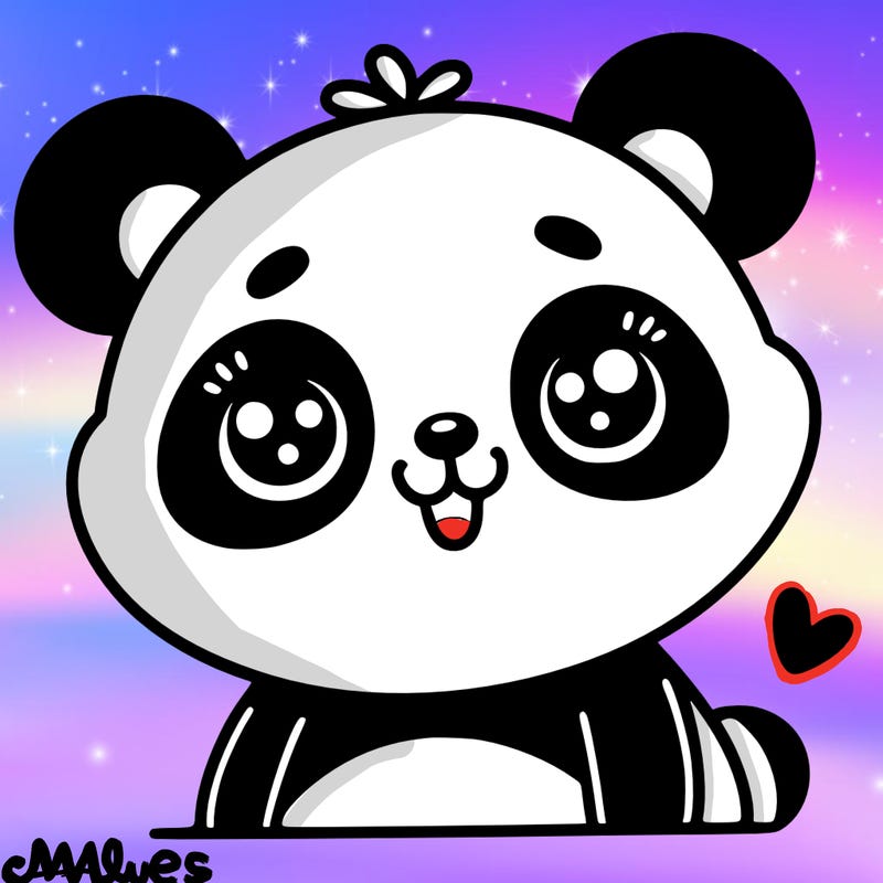 cute panda