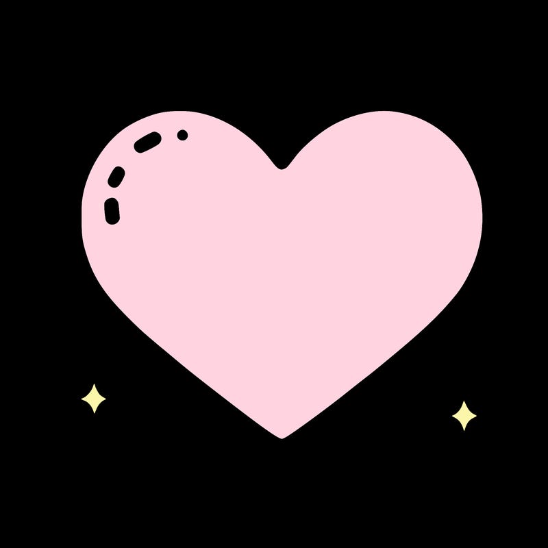 blank  heart