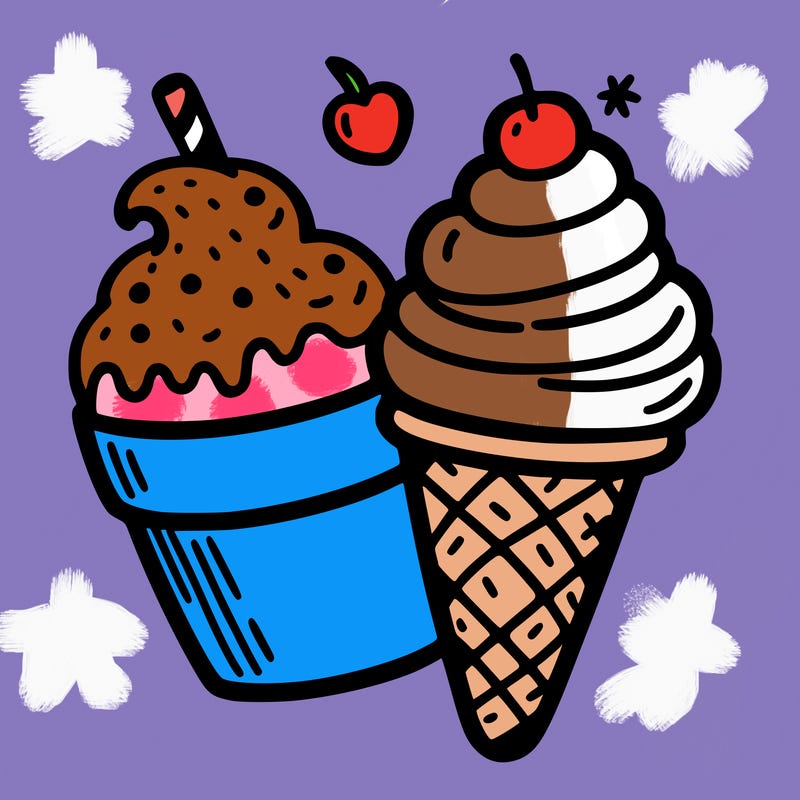 ice cream cone