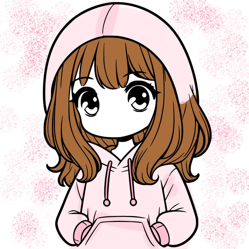 girl with hoodie