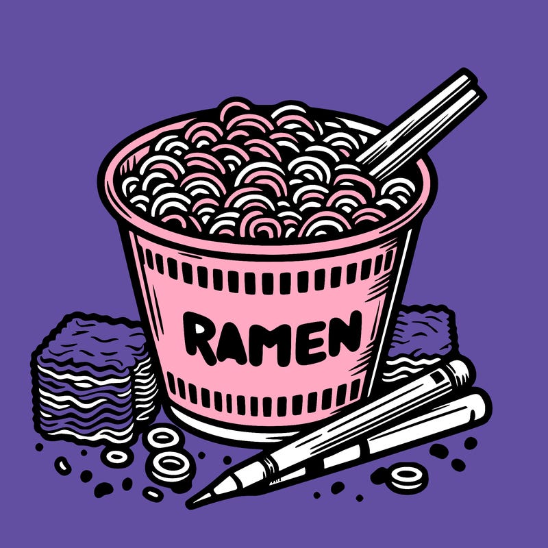 ramen noodles