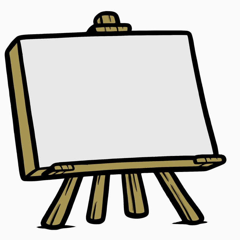 blank canvas