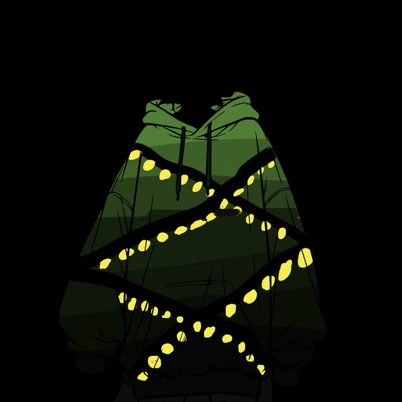 realistic girl with a oversized sweatshirt on and a bun