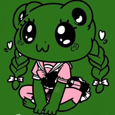 frog girl