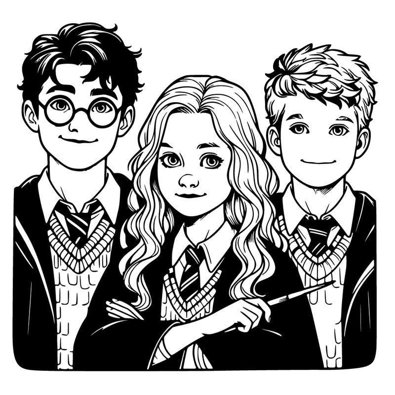 realistic hogwarts friends
