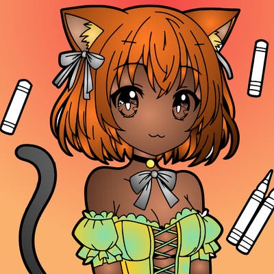 cat girl anime