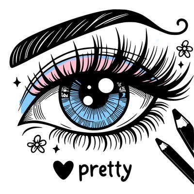 pretty eye