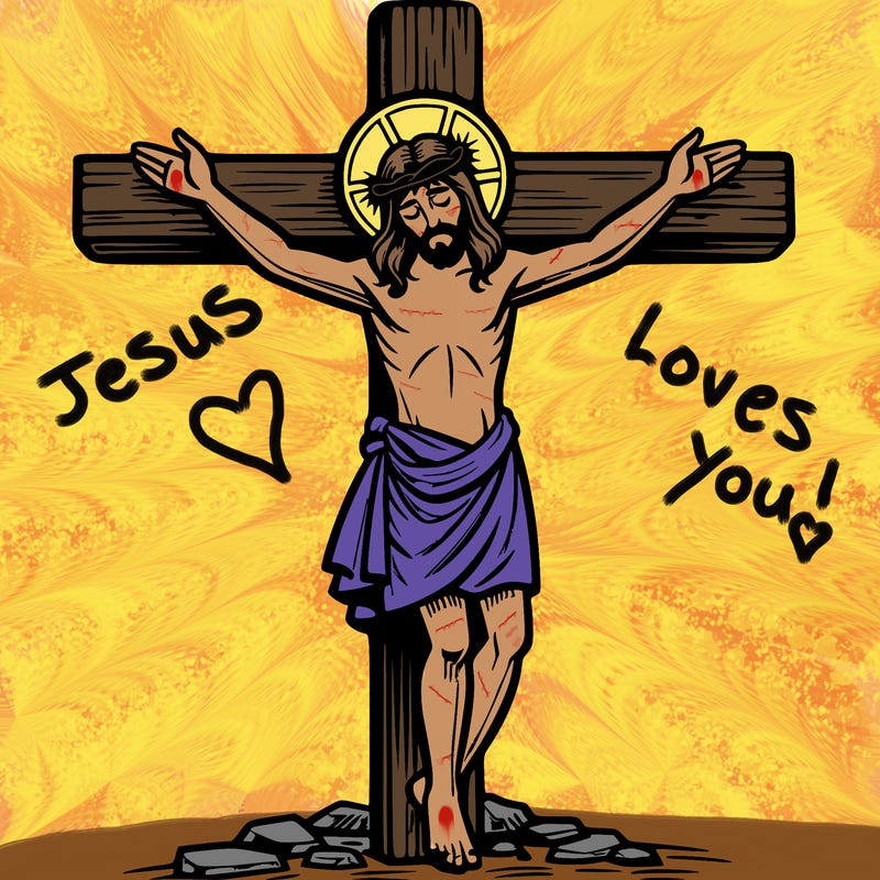 jesus on cross