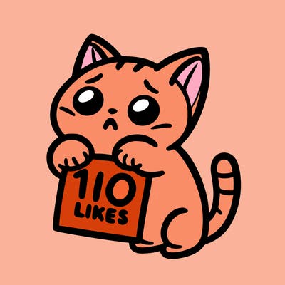 a cat begging for 10 likes