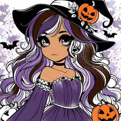 realistic girl halloween